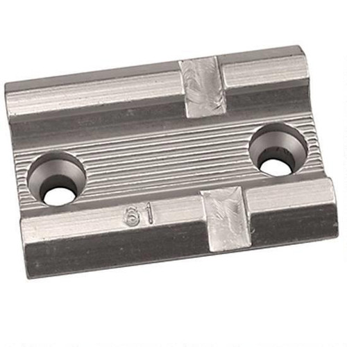 Weaver Top Mount Scope Base #2, Silver